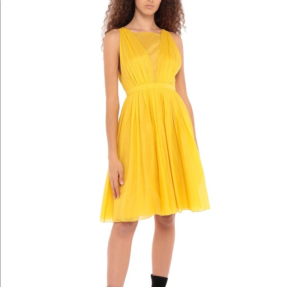 NWT yellow ☀️ dress #21 size US6 - Picture 7 of 12